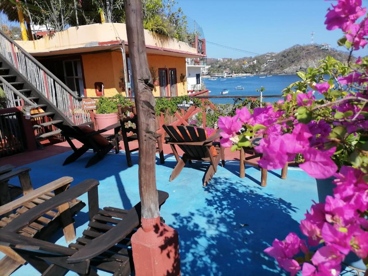 Hotel La Cabana Puerto Ángel Esterno foto