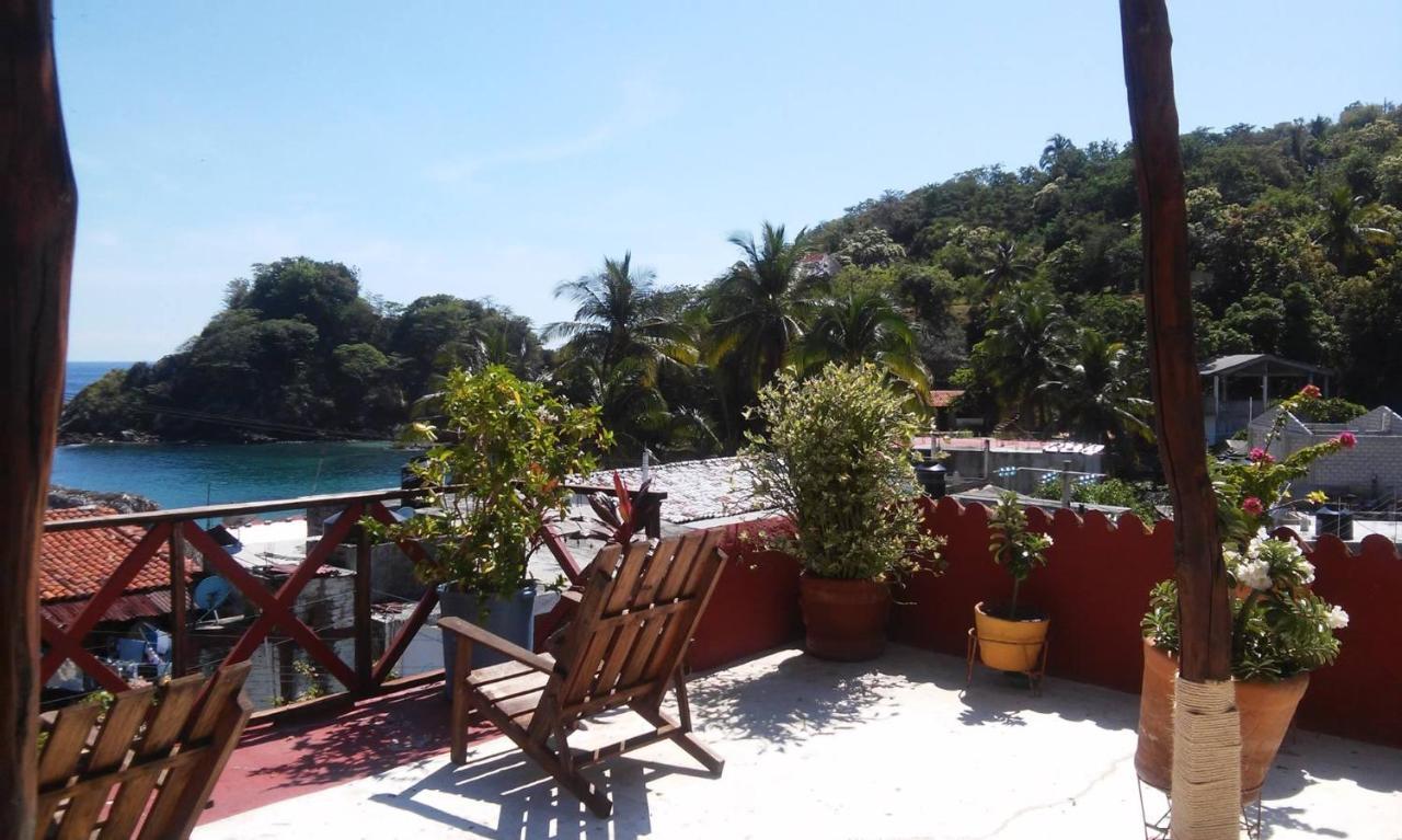 Hotel La Cabana Puerto Ángel Esterno foto