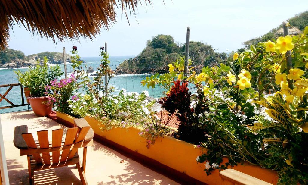 Hotel La Cabana Puerto Ángel Esterno foto