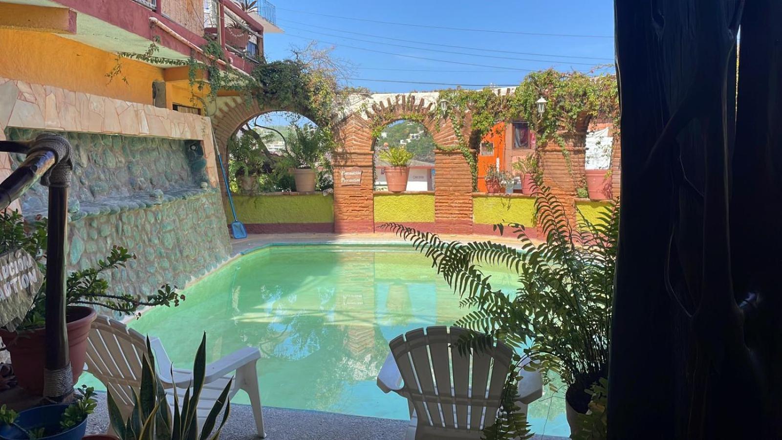 Hotel La Cabana Puerto Ángel Esterno foto