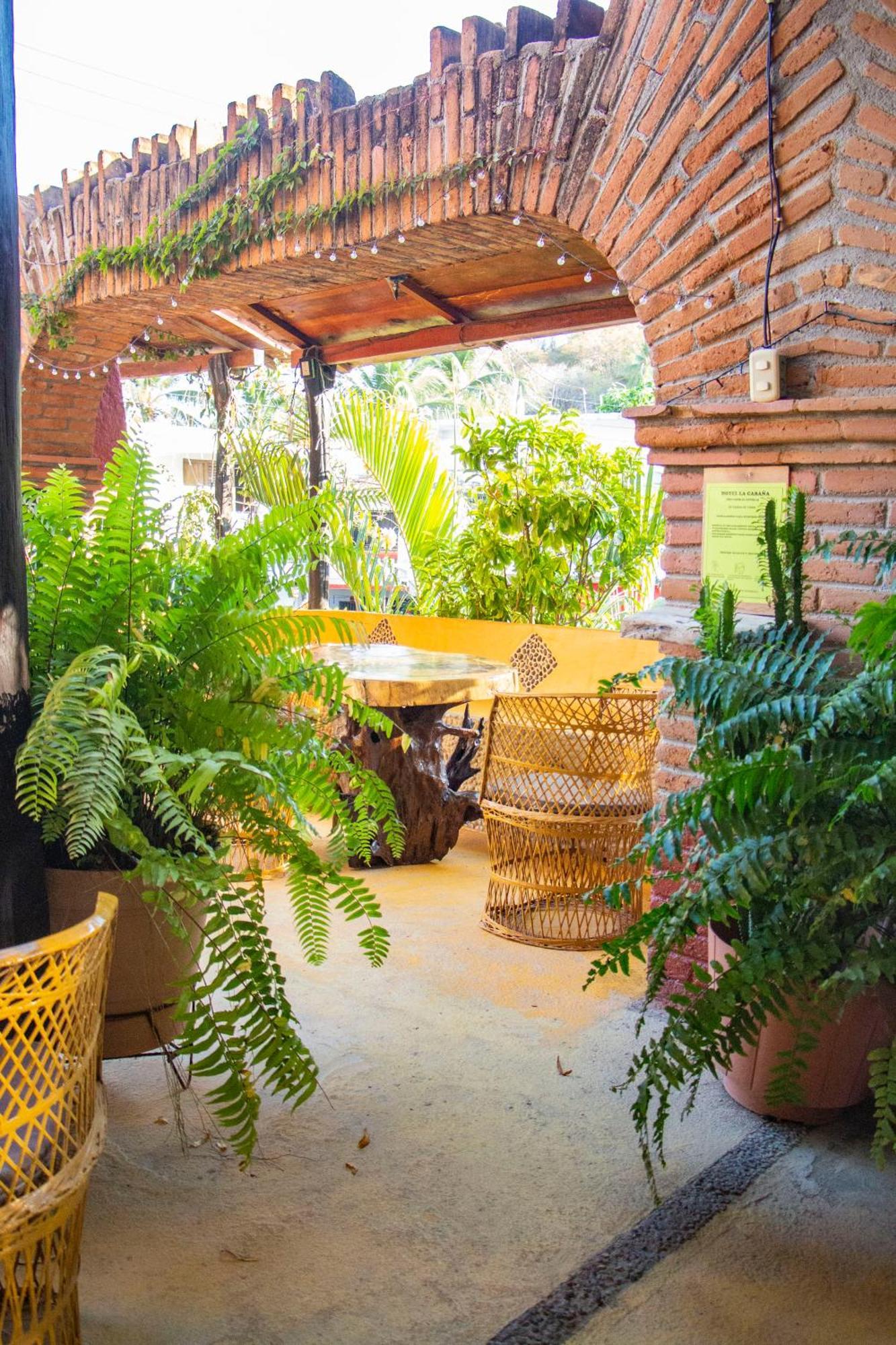 Hotel La Cabana Puerto Ángel Esterno foto